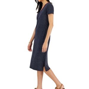 Tommy Hilfiger womens polka dot mini dress